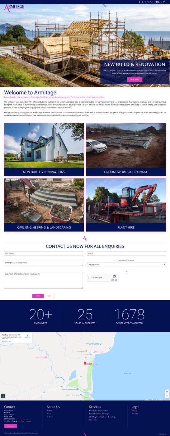armitage groundworks screenshot